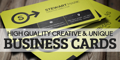 10 Unique Business Card Design Ideas for Professional Business Cards